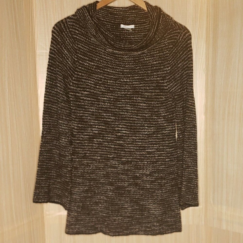 Laura Ashley Vintage Cowl Sweater Dress Small